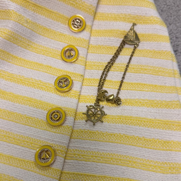 Zimmermann Yellow and White Striped Set - Picture 2 of 6